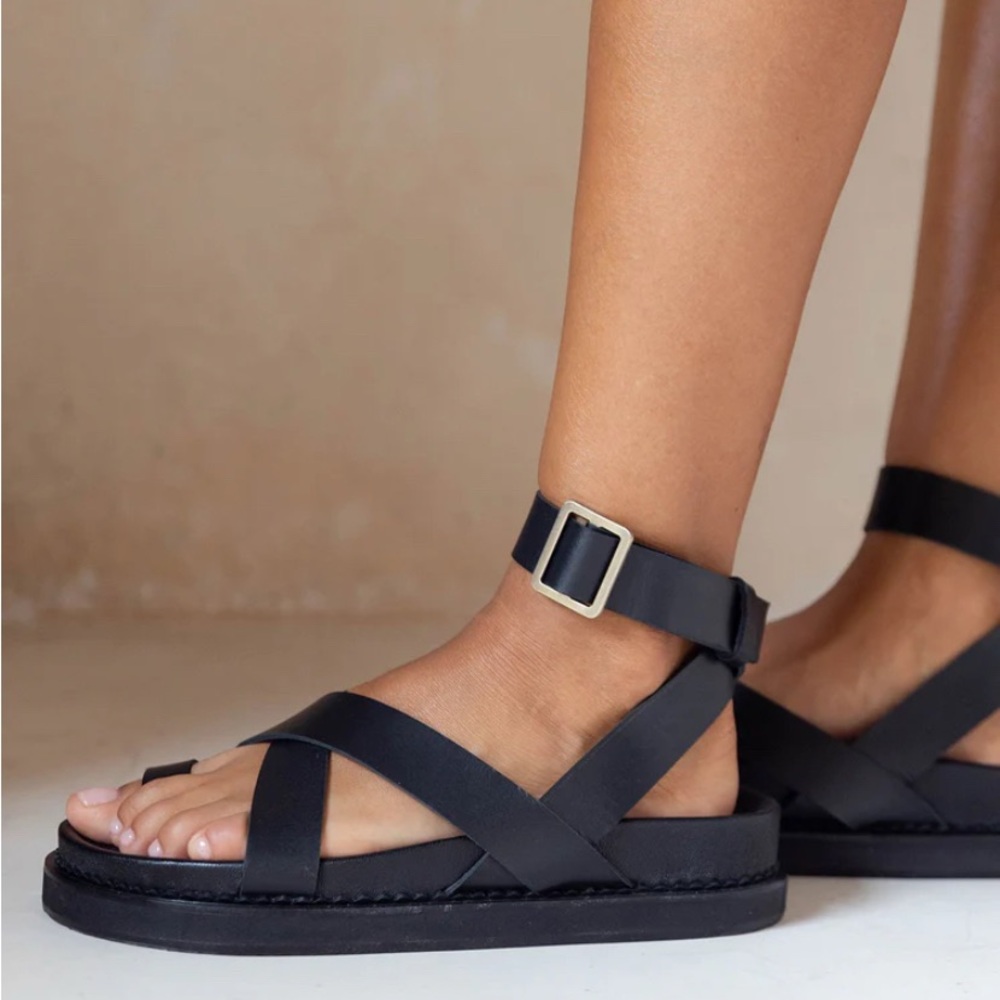 New Liberte Bronte Sandal Black